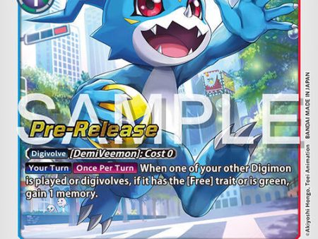 Veemon [BT16-017] [Beginning Observer Pre-Release Promos] Online now