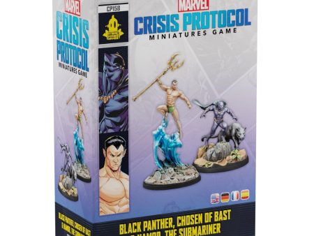 Marvel Crisis Protocol - Black Panther; Chosen of Bast & Namor Supply