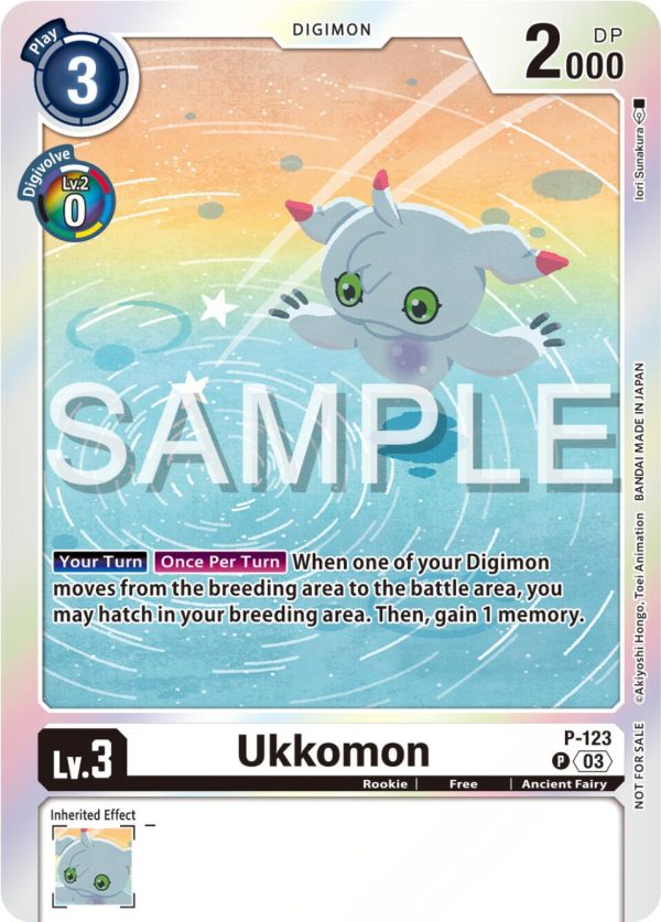 Ukkomon [P-123] (Beginning Observer Pre-Release Winner) [Promotional Cards] on Sale