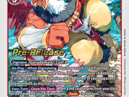 Garudamon (X Antibody) [BT16-011] [Beginning Observer Pre-Release Promos] on Sale