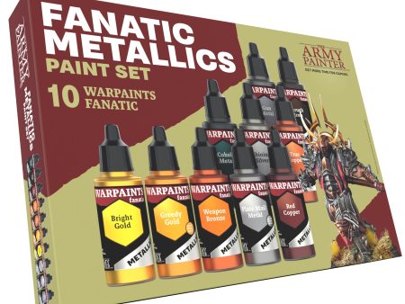 Army Painter - Warpaints Fanatic - Metallics Set For Sale