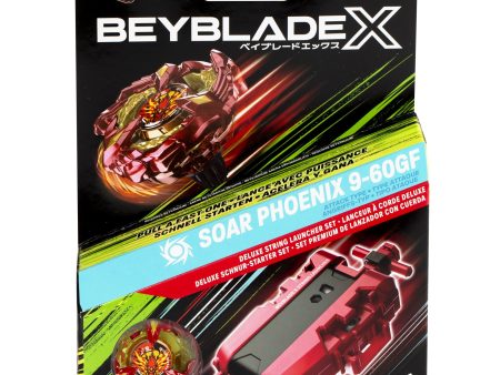 Beyblade X - Soar Phoenix 9-60GF Deluxe Launcher Set For Sale