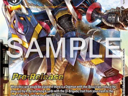 Darkdramon [BT16-065] [Beginning Observer Pre-Release Promos] on Sale