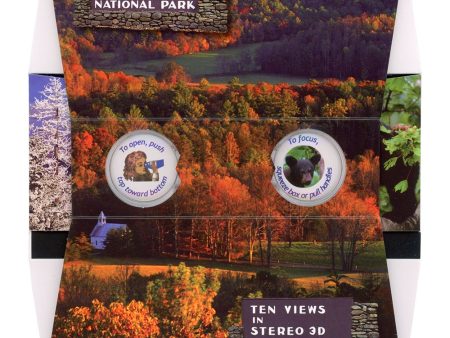 Great Smoky Mountains National Park - OH WOW Greeting Card - Mailable Viewer with 10 view cards - NEW Online Sale