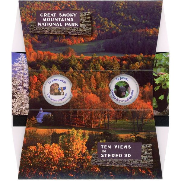 Great Smoky Mountains National Park - OH WOW Greeting Card - Mailable Viewer with 10 view cards - NEW Online Sale