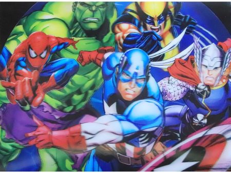 Justice League - Captain - 3D Lenticular Poster - 12x16 Print - New Cheap