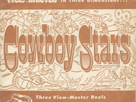 Cowboy Stars - View-Master 3 Reel Packet - vintage - 950,955,960-S1 Sale