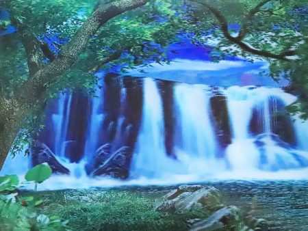 Waterfall - 3D Lenticular Poster - 12x16 Print - New Discount