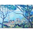 Paul Cezanne - Dual Image Flicker Postcard Online now