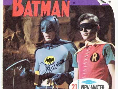 Batman - View-Master 3 Reel Packet - Autographed by Julie Newmar - TV Show - 1960s views - Vintage (B492-S6Ax) Cheap