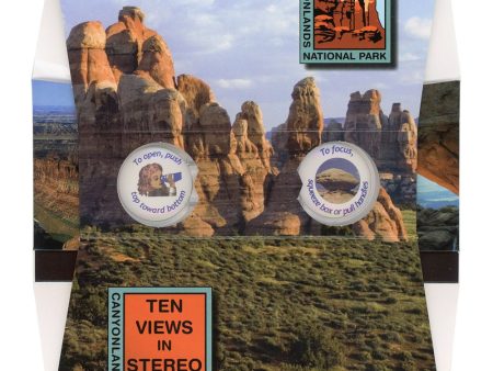 Canyonlands Utah - OH WOW Greeting Card - Mailable Viewer with 10 view cards - NEW Supply