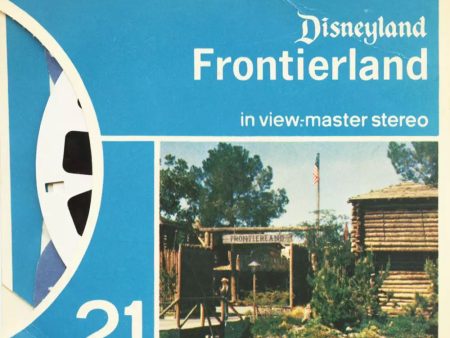 Frontierland - View-Master 3 Reel Packet - vintage - A176-SX Online Hot Sale