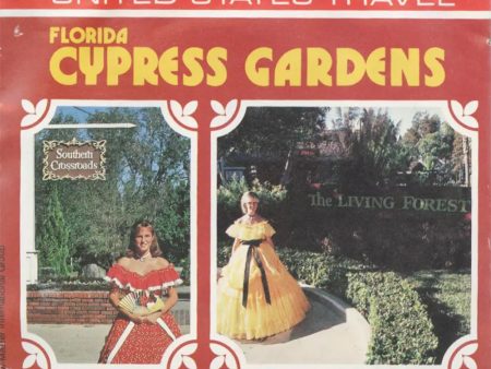 Cypress Gardens - Florida - View-Master 3 Reel Packet - vintage - N4-V2 For Sale