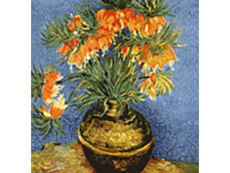 Vincent Van Gogh - fritillaries in a copper vase & Sunflowers - 3D Lenticular Postcard Greeting Card Online Sale