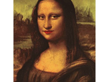 DaVinci - Mona Lisa - Kissing and Blinking - 3D Lenticular Postcard Greeting Card - NEW Online Hot Sale