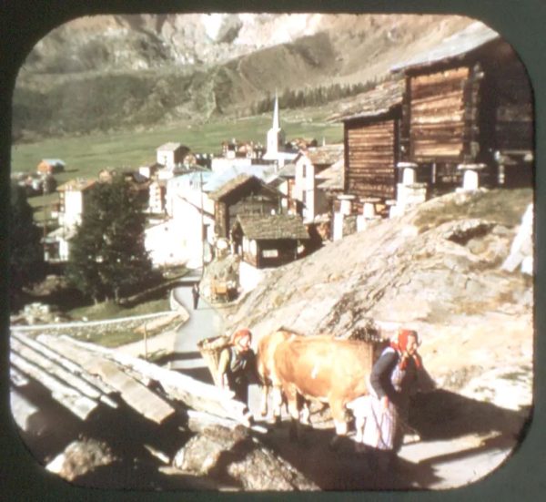 Upper Rhone Valley - Switzerland - View-Master Single Reel - #2050 - vintage For Discount