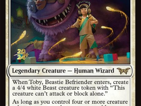 Toby, Beastie Befriender [Duskmourn: House of Horror Prerelease Promos] For Cheap