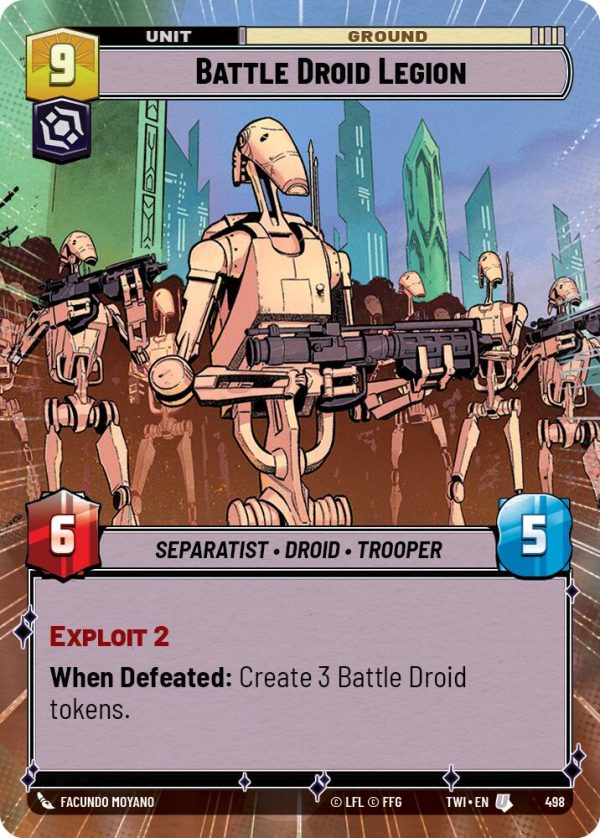 Battle Droid Escort (Hyperspace) (5) [Twilight of the Republic] Online