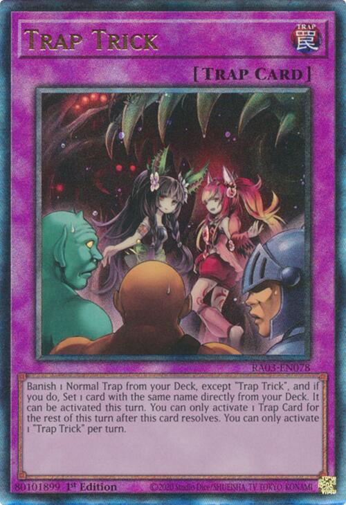 Trap Trick (UTR) [RA03-EN078] Prismatic Ultimate Rare Hot on Sale