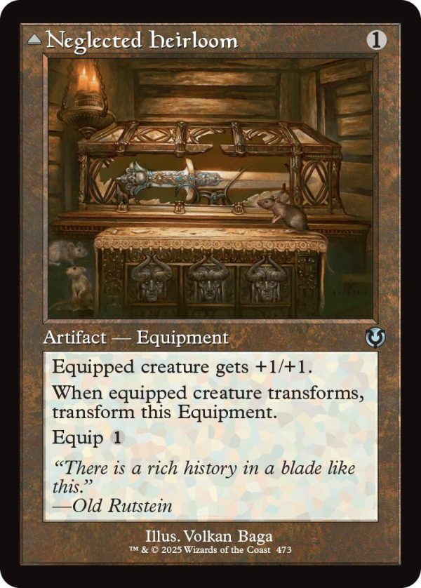 Neglected Heirloom (Retro Frame) [Innistrad Remastered] Online Sale