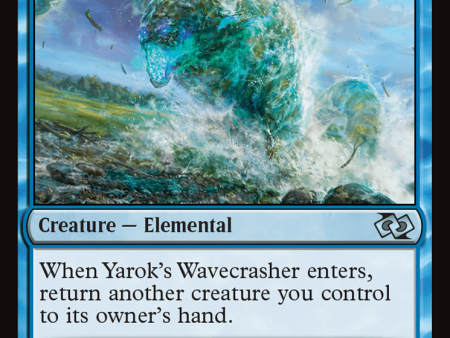 Yarok s Wavecrasher [Foundations Jumpstart] Sale