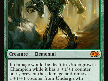 Undergrowth Champion [Foundations Jumpstart] on Sale