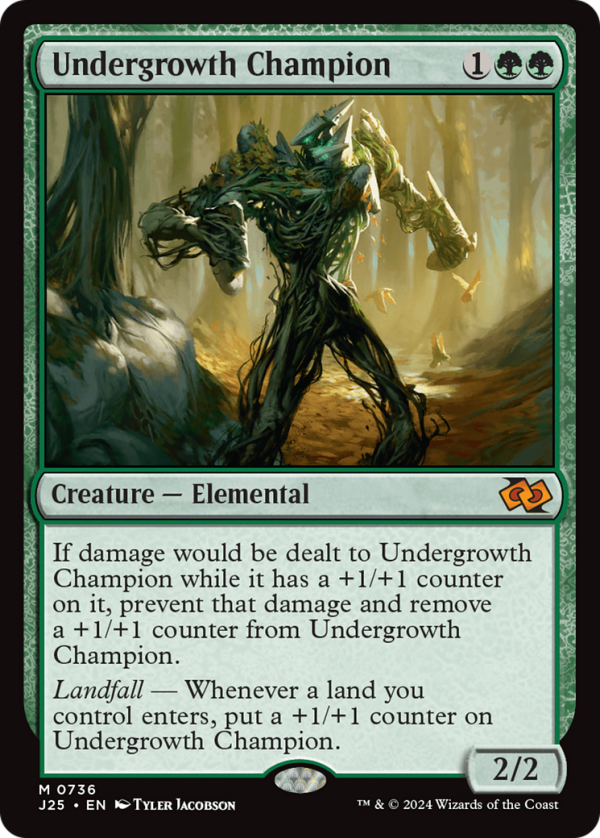 Undergrowth Champion [Foundations Jumpstart] on Sale