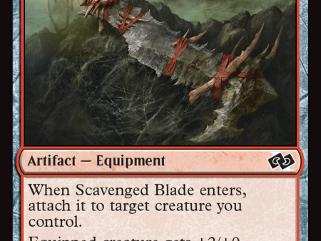 Scavenged Blade [Foundations Jumpstart] Hot on Sale