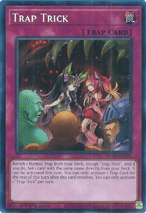 Trap Trick (Secret Rare) [RA03-EN078] Secret Rare Hot on Sale