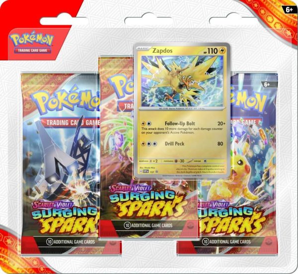 PKM 3-Pack Blister - Surging Sparks For Discount