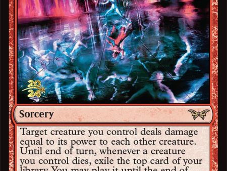 Waltz of Rage [Duskmourn: House of Horror Prerelease Promos] For Discount