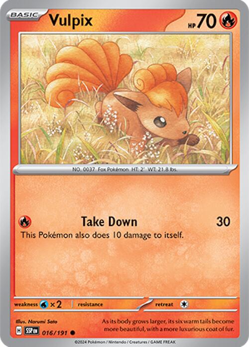 Vulpix (016 191) [Scarlet & Violet: Surging Sparks] Online now