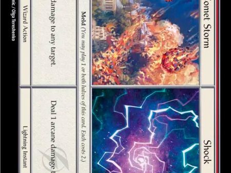 Comet Storm    Shock [LGS335] (Promo)  Cold Foil Discount