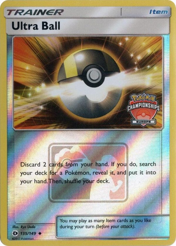 Ultra Ball (135 149) (Europe Championships) [League & Championship Cards] For Cheap