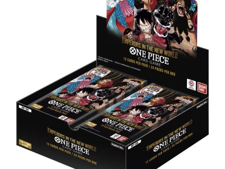 One Piece TCG Booster Box OP09 - Emperors in the New World For Discount