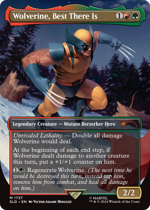 Wolverine, Best There Is (Rainbow Foil) [Secret Lair Drop Series] Discount