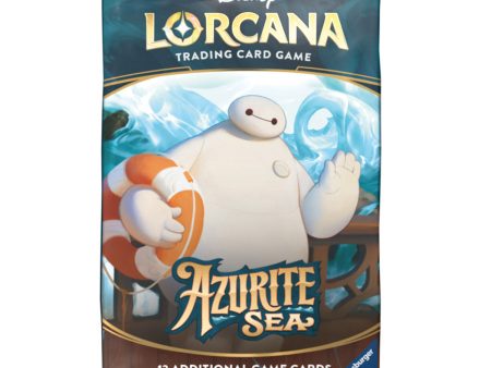 Disney Lorcana TCG - Azurite Sea Booster Pack Supply