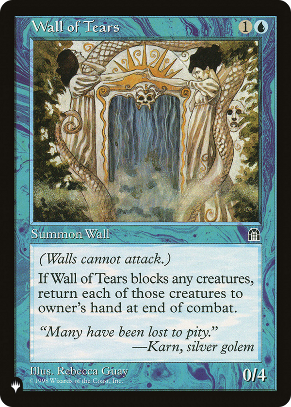 Wall of Tears [The List] For Discount