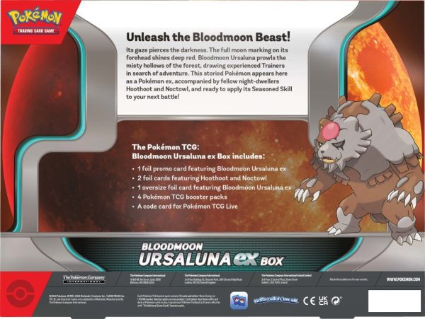 PKM EX Box - Bloodmoon Ursaluna Hot on Sale