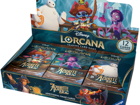 Disney Lorcana TCG - Azurite Sea Booster Box For Cheap