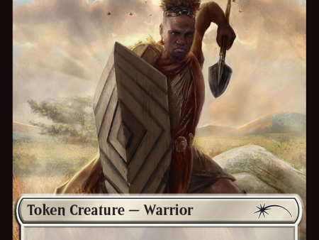 Warrior Token (Rainbow Foil) [Secret Lair Drop Series] Online Sale